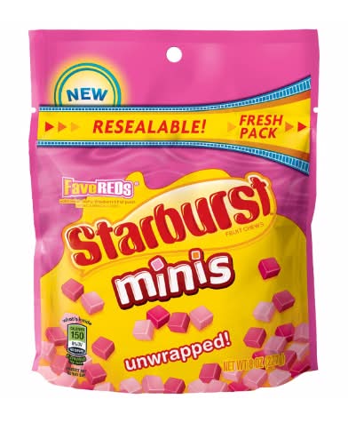 Starburst Favereds Minis Fruit Chews Candy, Assorted (8 oz)