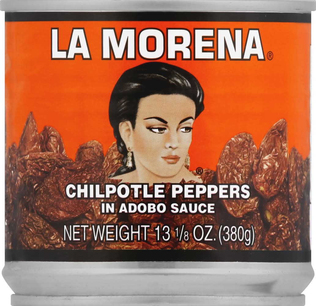 La Morena Chilpotle Peppers in Adobo Sauce (380 g)