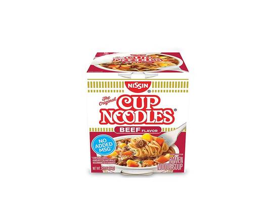 Order Cup o Noodles Beef 2.25oz food online from Chevron Extramile store, Antioch on bringmethat.com