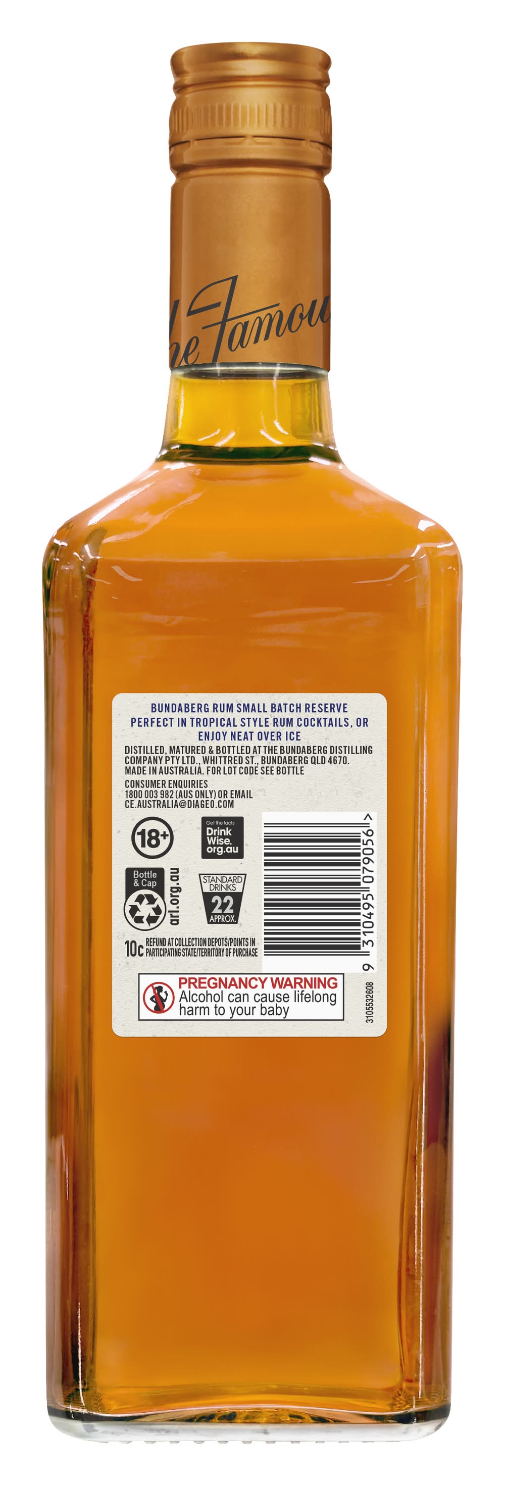Bundaberg Small Batch Reserve Rum Delivery Near Me | Order Online