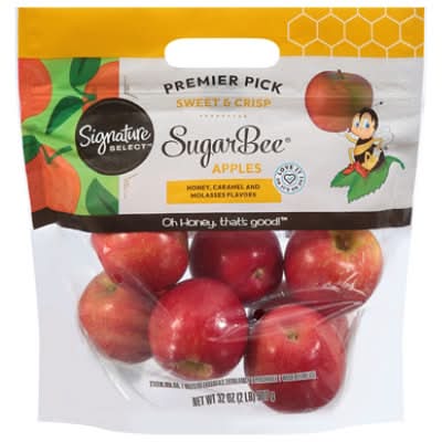 Signature Select Sugarbee Apples Prepacked Bag - 2 Lb
