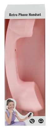 Retro Phone Handset Pink