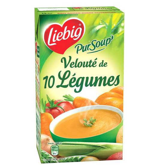 Soupe veloutée de 10 légumes Liebig 1l