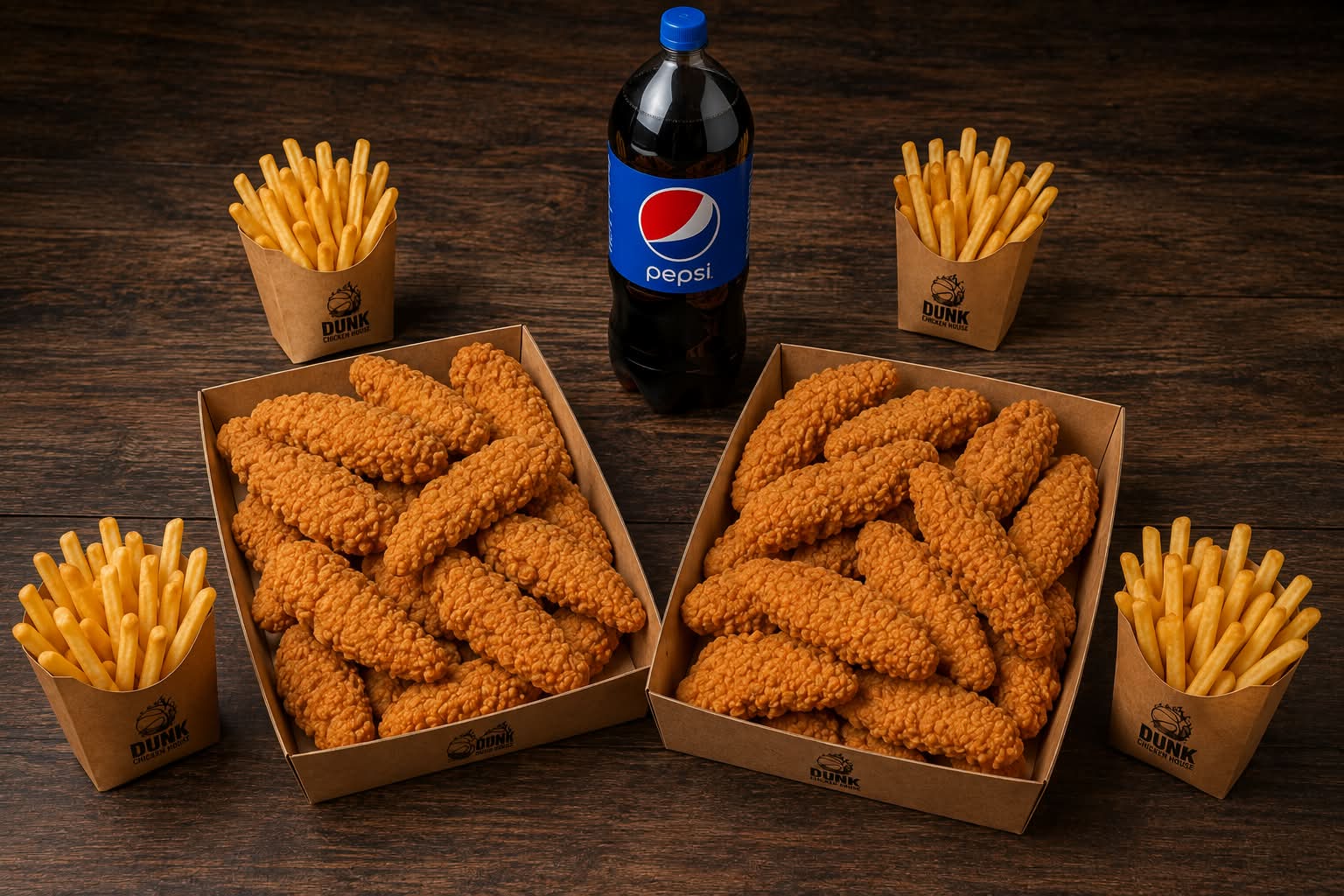 🏀 MENUS DUNK TENDERS ÉQUIPES  🐓
