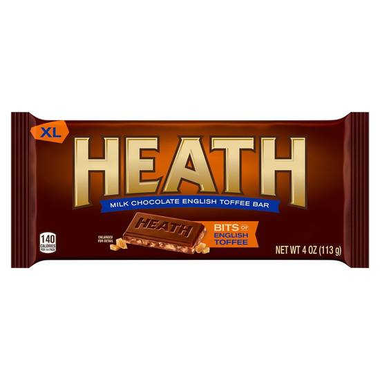 Heath Milk Chocolate English Toffee Bar Xl Candy
