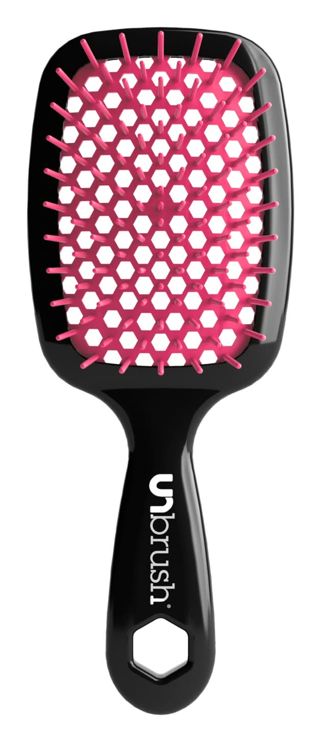 UNbrush Detangling Hair Brush, Cherry Blossom