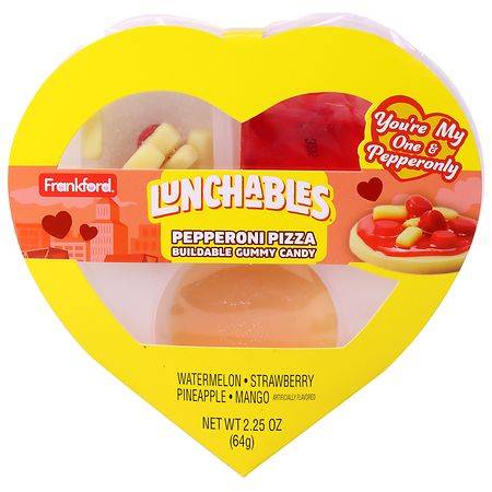 Kraft Lunchables Valentine Candy Pepperoni Pizza - 4.4 oz