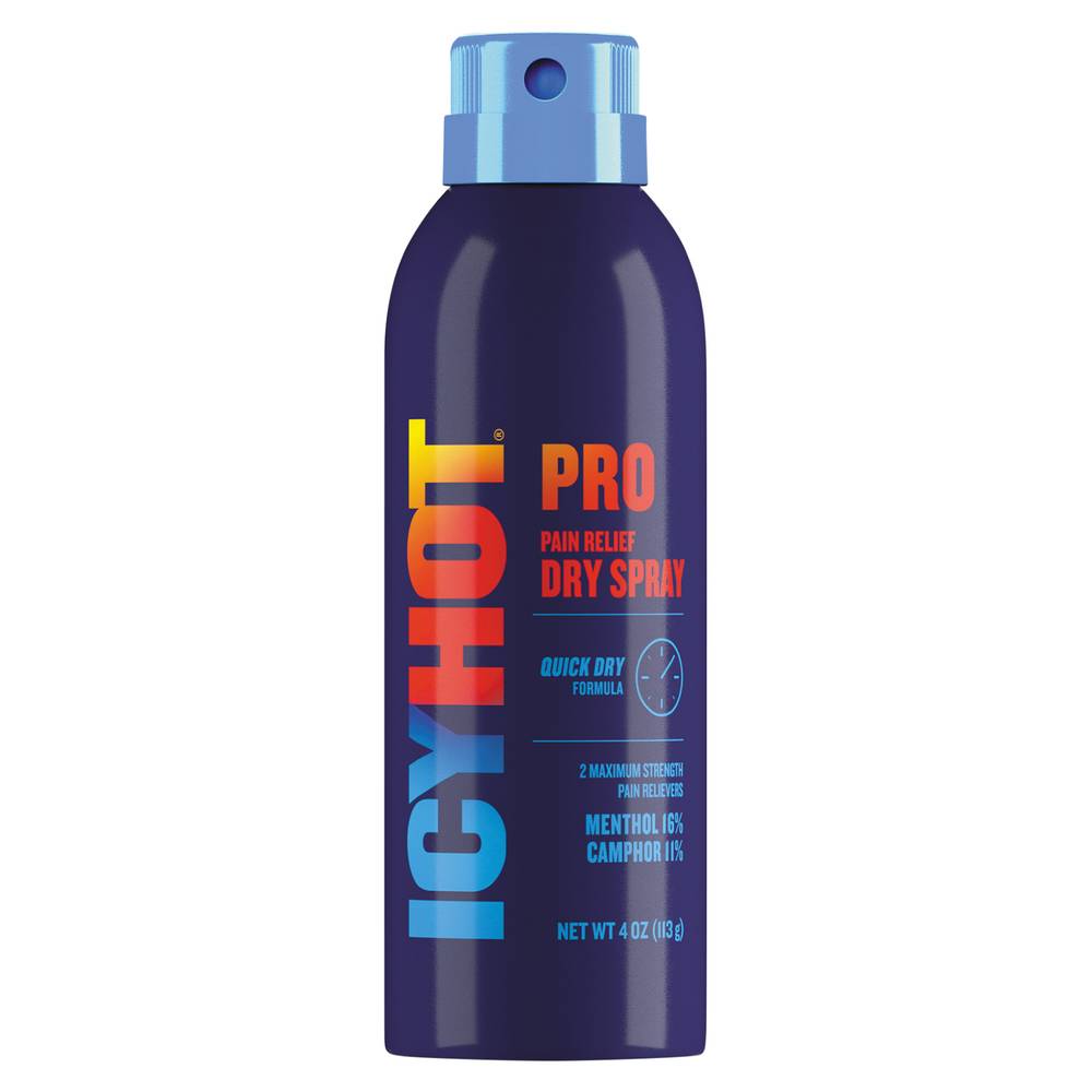 Icy Hot Pro Pain Relief Dry Spray (4 oz)