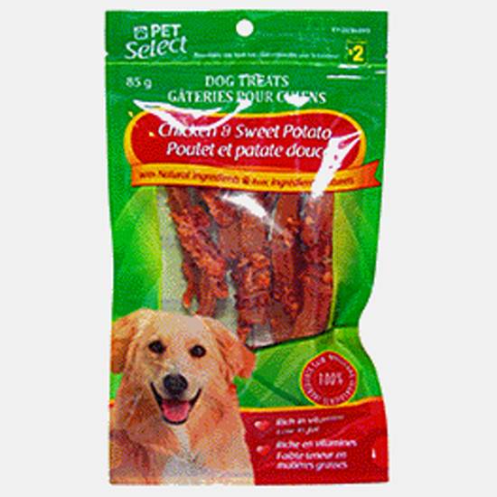 Pet Select Chicken & Sweet Potato Dog Treats (85g/110g)