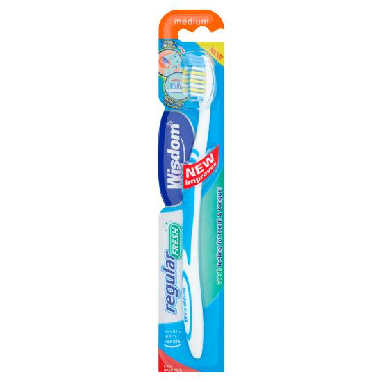Wisdom Regular Fresh Medium Toothbrush