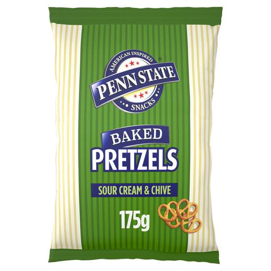 Penn State Baked Pretzels Sour Cream & Chive Flavour 175g