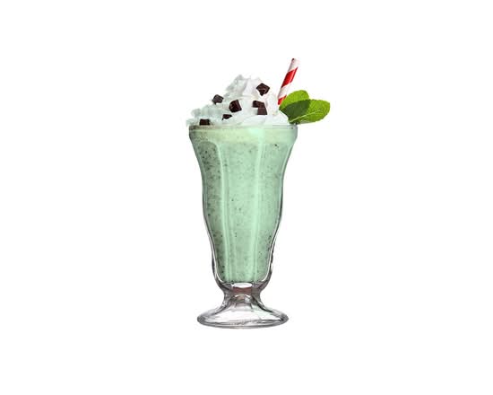 Mint Chocolate Chip Milkshake