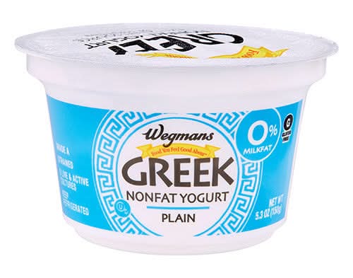 Wegmans Greek Plain Nonfat Yogurt