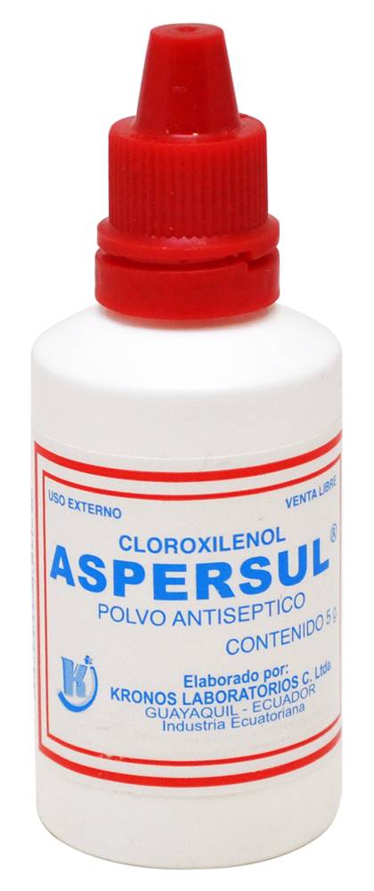 ASPERSUL POLVO ANTISEPTICO FCO*5G