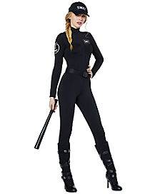 Adult SWAT Catsuit Costume (Adult Medium)