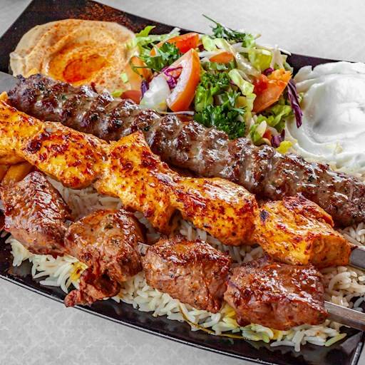 Trio Kebab Plate