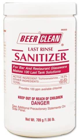 Beer Kleen - Last Rinse Sanitizer - 12/100 ct (Case of 1)