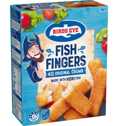 Birds Eye Original Crumb Fish Fingers (1kg, 40 pack)