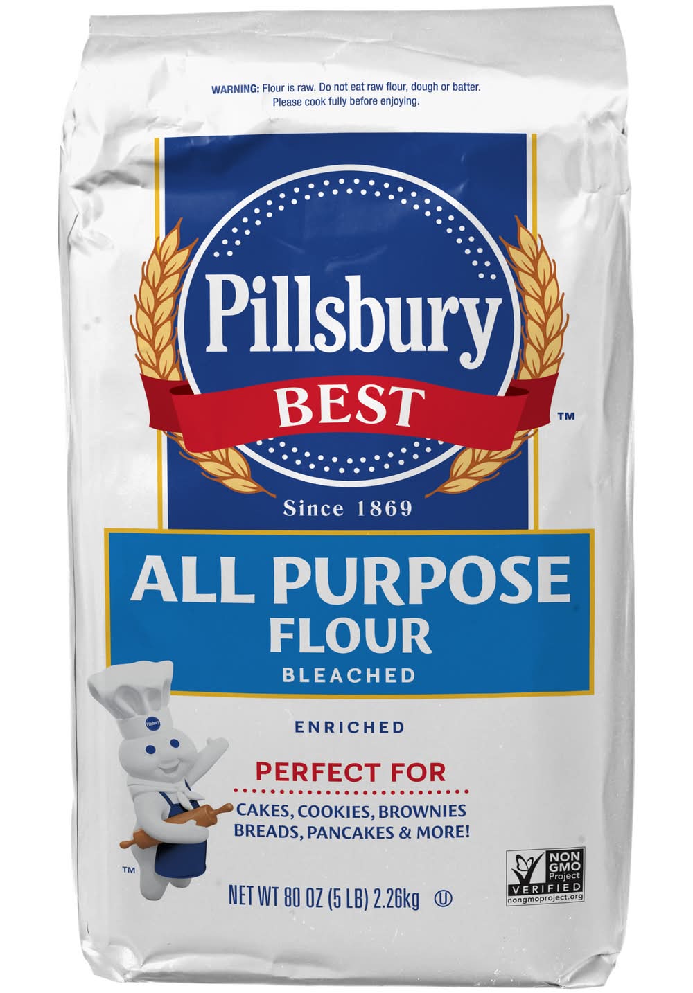 Pillsbury Best Bleached Enriched All Purpose Flour (5 lbs)