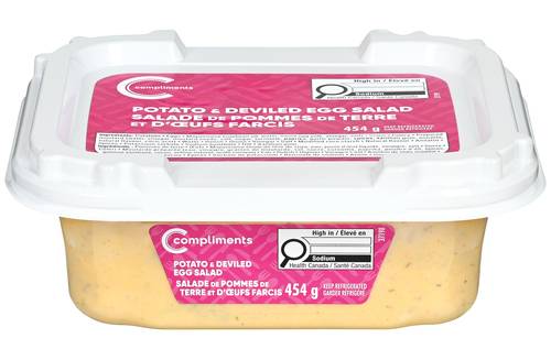 Compliments Deli Salad Potato & Deviled Egg (454 g)