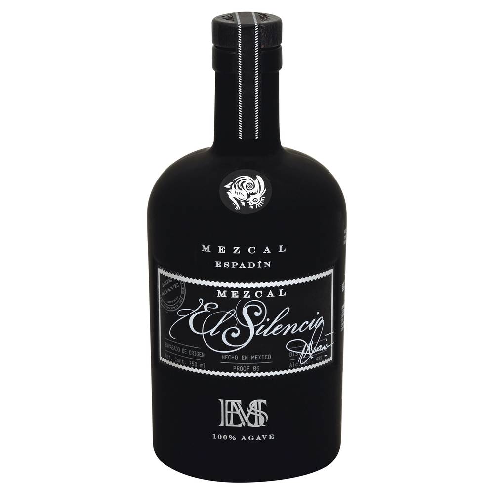 El Silencio 100% Agave Mexican Mezcal Espadin Liquor (750 ml)