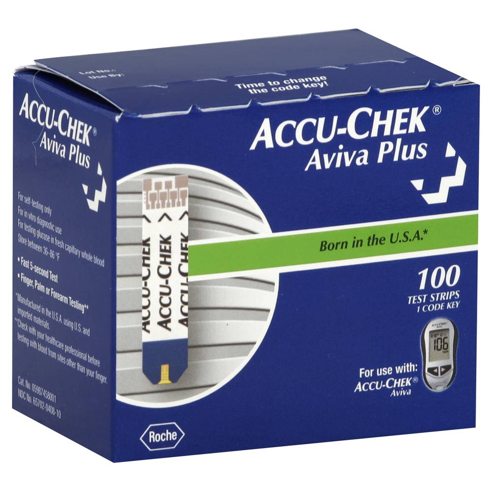 Accu-Chek Aviva Plus Test Strips