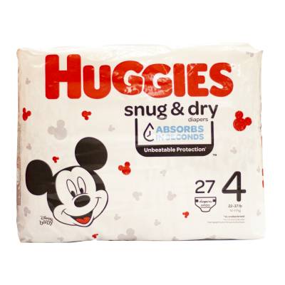 HUGGIES Snug&Dry S4 Jumbo 27 S4