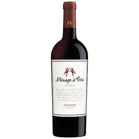 Menage a Trois California Red Blend Red Wine - 750.0 mL