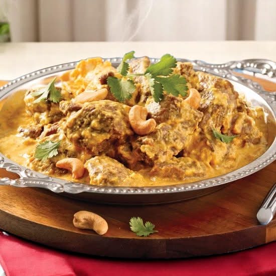 Plat agneau shahi korma