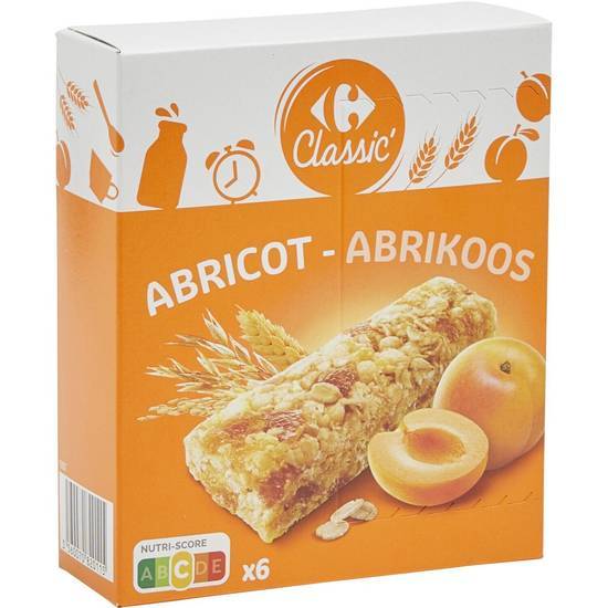 Carrefour Classic' - Barres céréales (abricot)