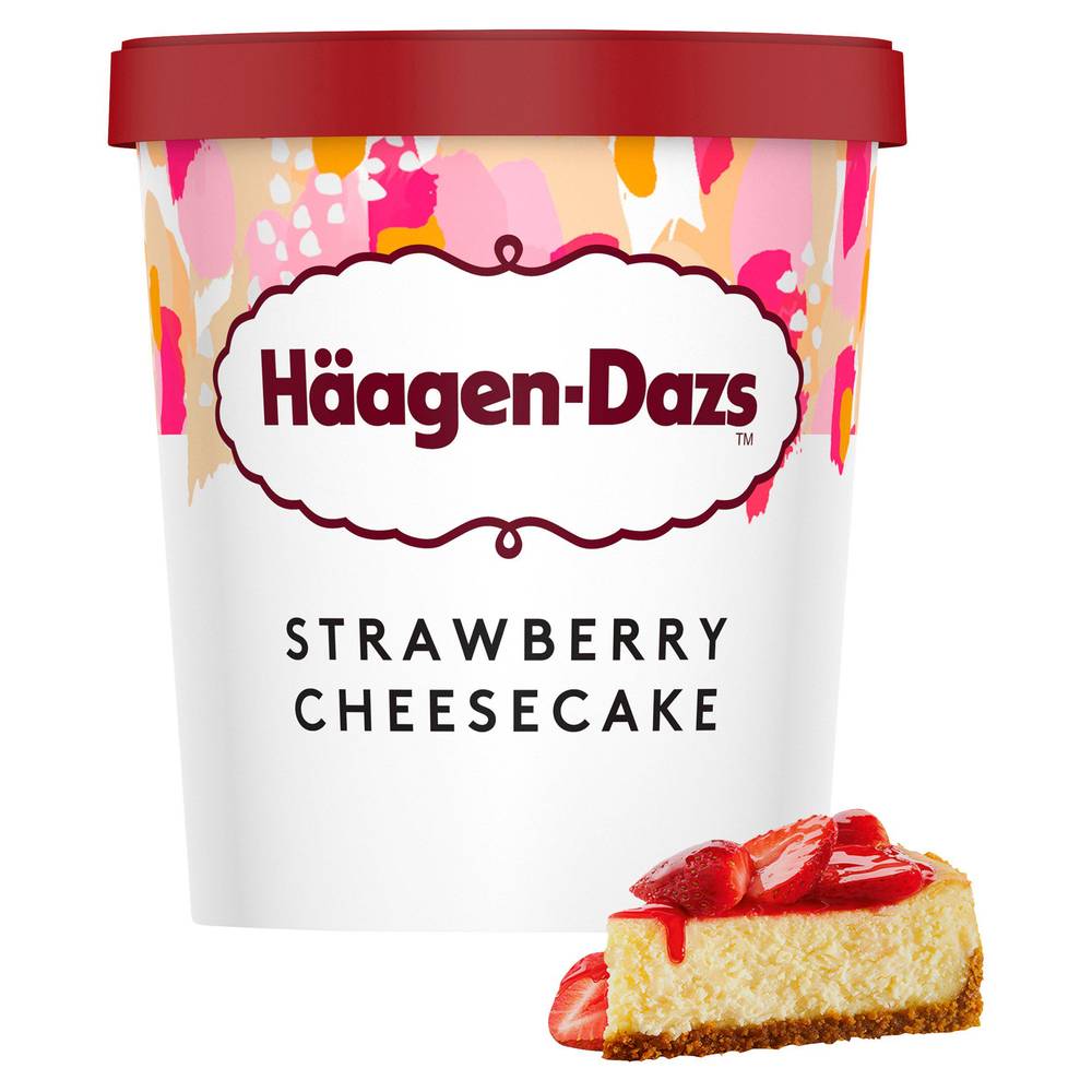 Häagen-Dazs Ice Cream Strawberry Cheesecake 460ml