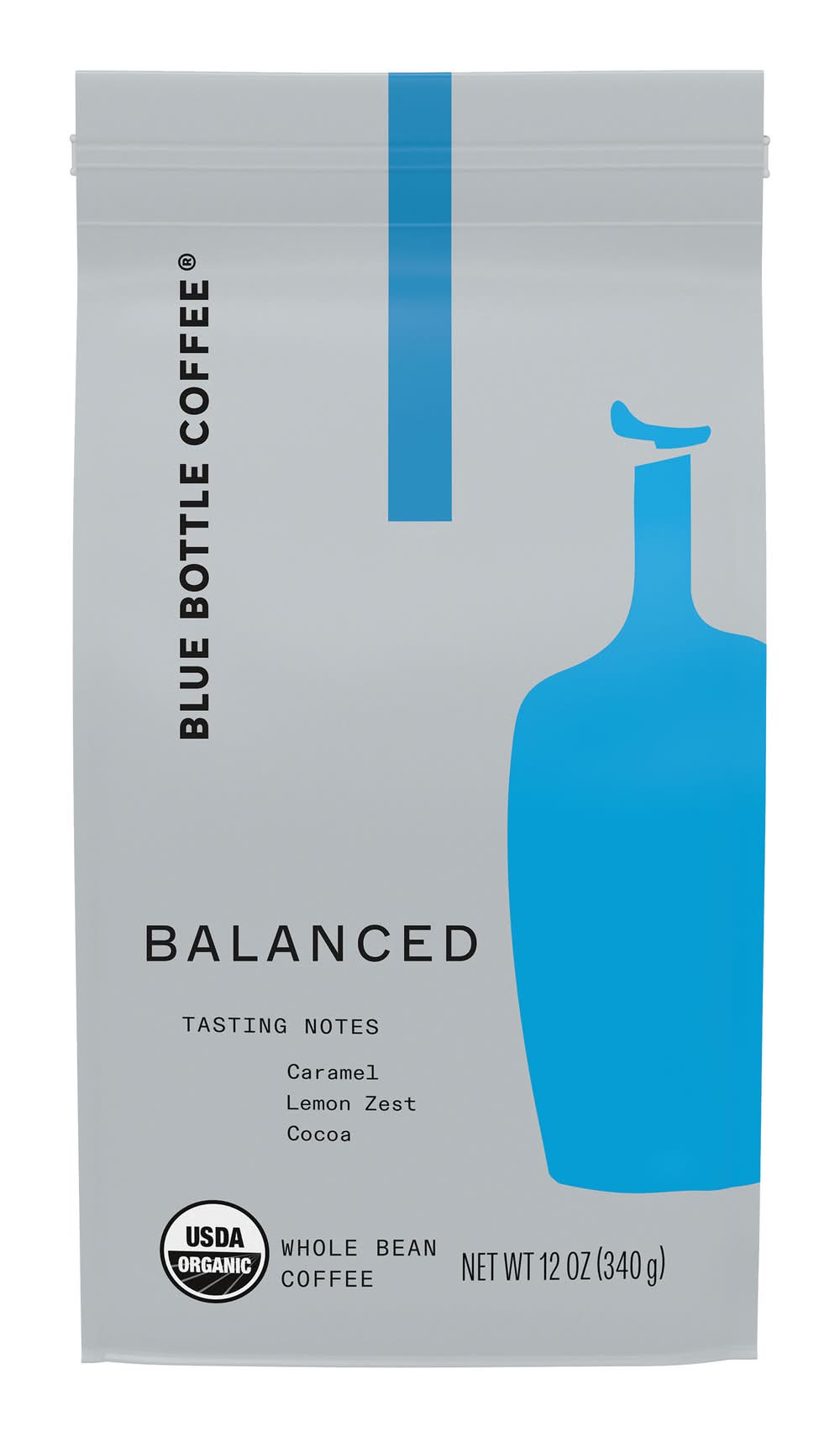 Blue Bottle Coffee Organic Whole Bean Balanced Coffee (12 oz)