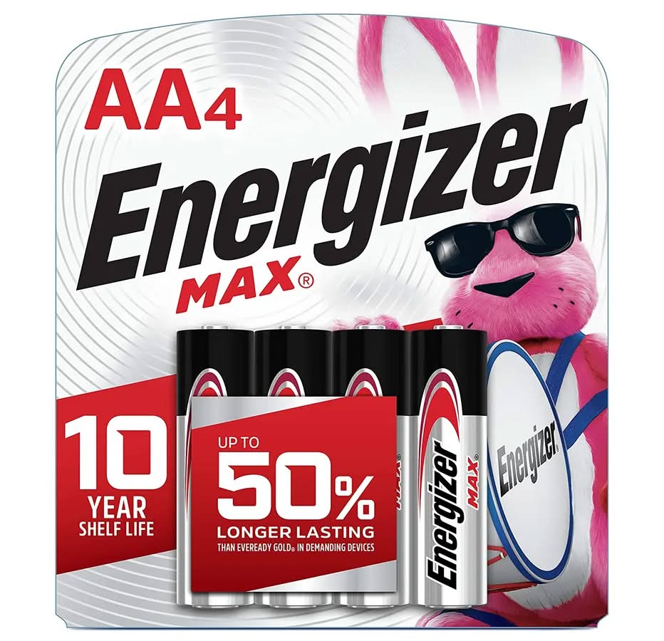 Energizer AA - 4 Pack