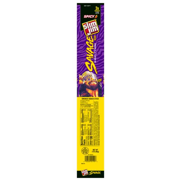 Slim Jim Spicy Smoked Snack Stick 3oz