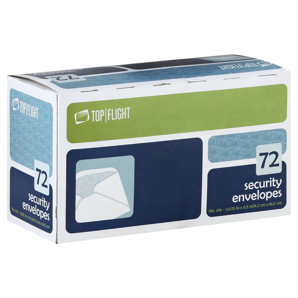 Top Flight Security Envelopes (72 ct)