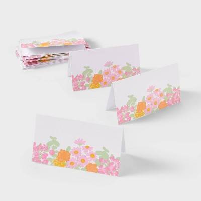 Spritz Floral Place Cards (20 ct)