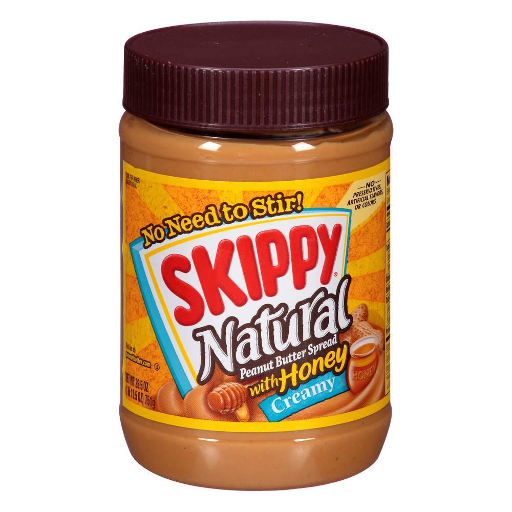 Skippy Creamy Peanut Butter With Honey (1.66 lbs)