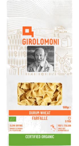 Girolomoni Durum Wheat Farfalle 500g