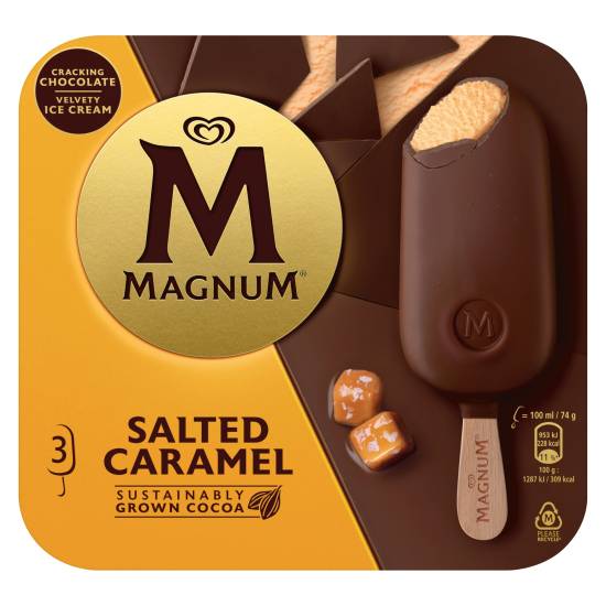 Magnum Ice Cream Sticks Salted Caramel (300ml)