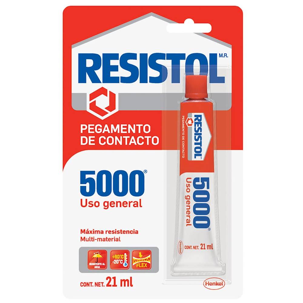 Resistol pegamento de contacto 5000 (tubo 21 ml)