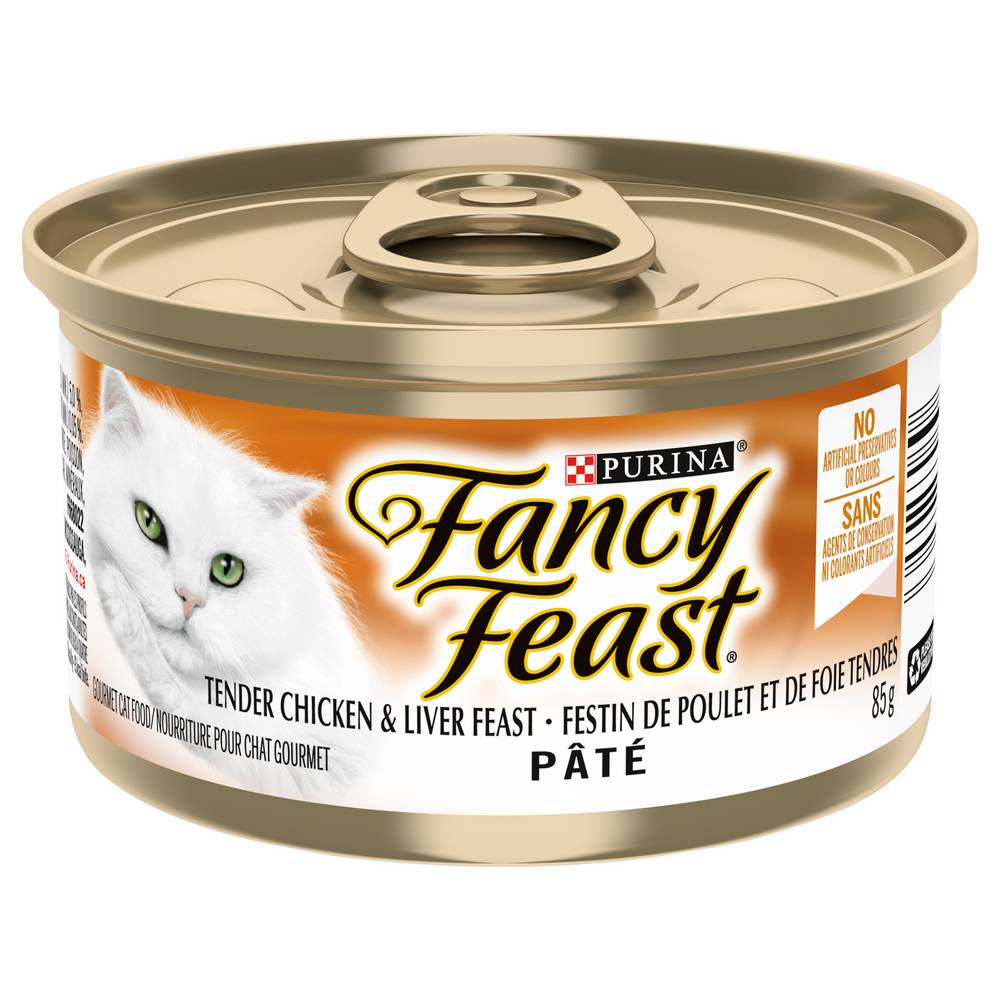 Fancy Feast Pate Tender Liver & Chicken Feast Cat Food