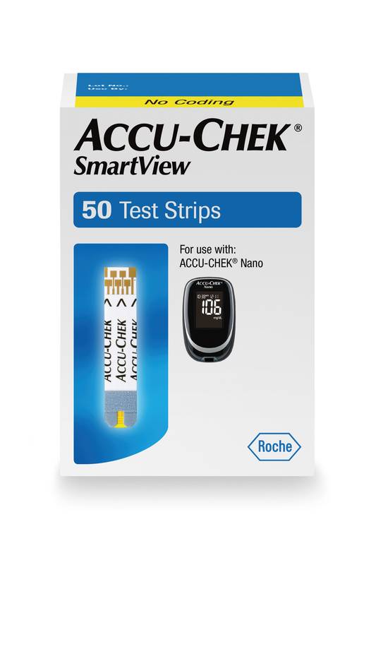 Accu-Chek Smartview Test Strips - 50 ct