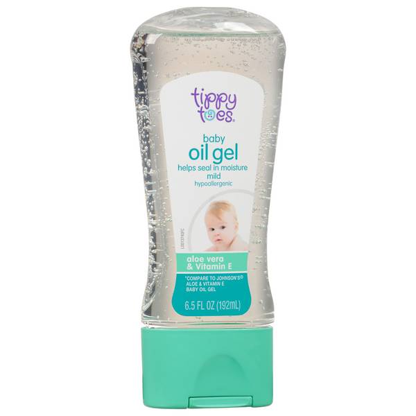 Tippy Toes Baby Oil Gel Aloe Vera & Vitamin E