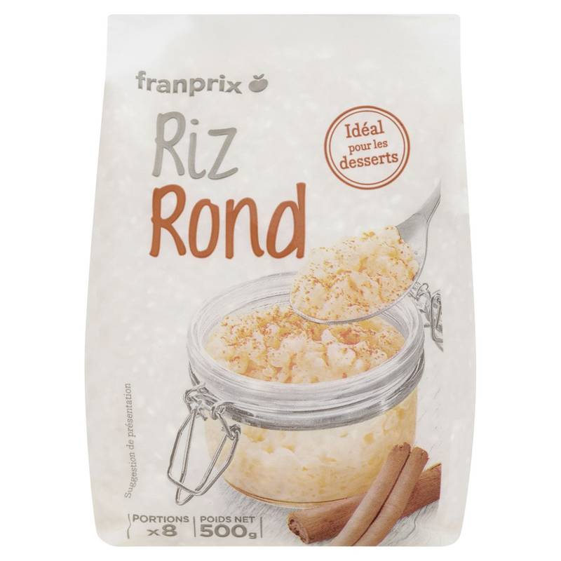 Franprix - Riz rond (500g)