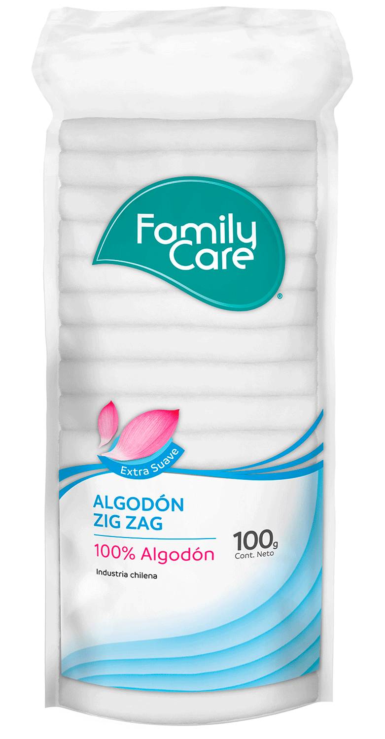 Family Care · Algodón zig zag