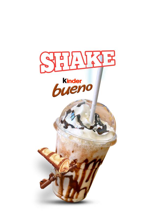 Milkshake vanille & kinder bueno
