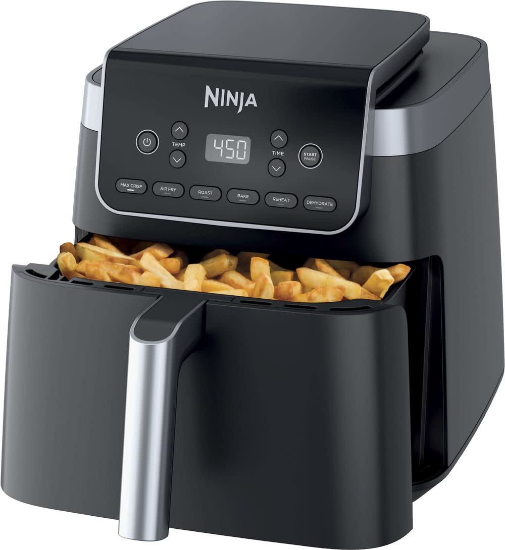 Ninja - Air Fryer Pro XL 6-in-1 with 6.5 QT Capacity - Gray