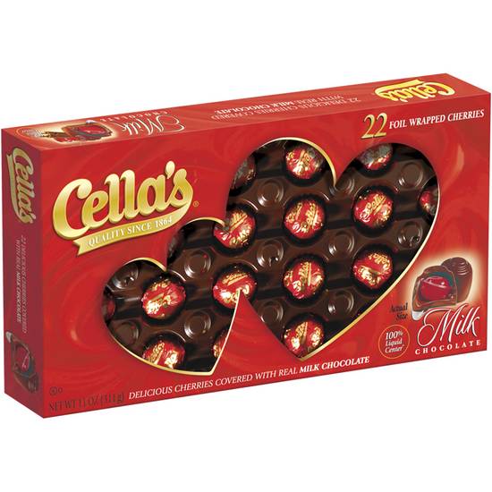 Cella's Milk Chocolate Cherries, 11 oz - 22 ct