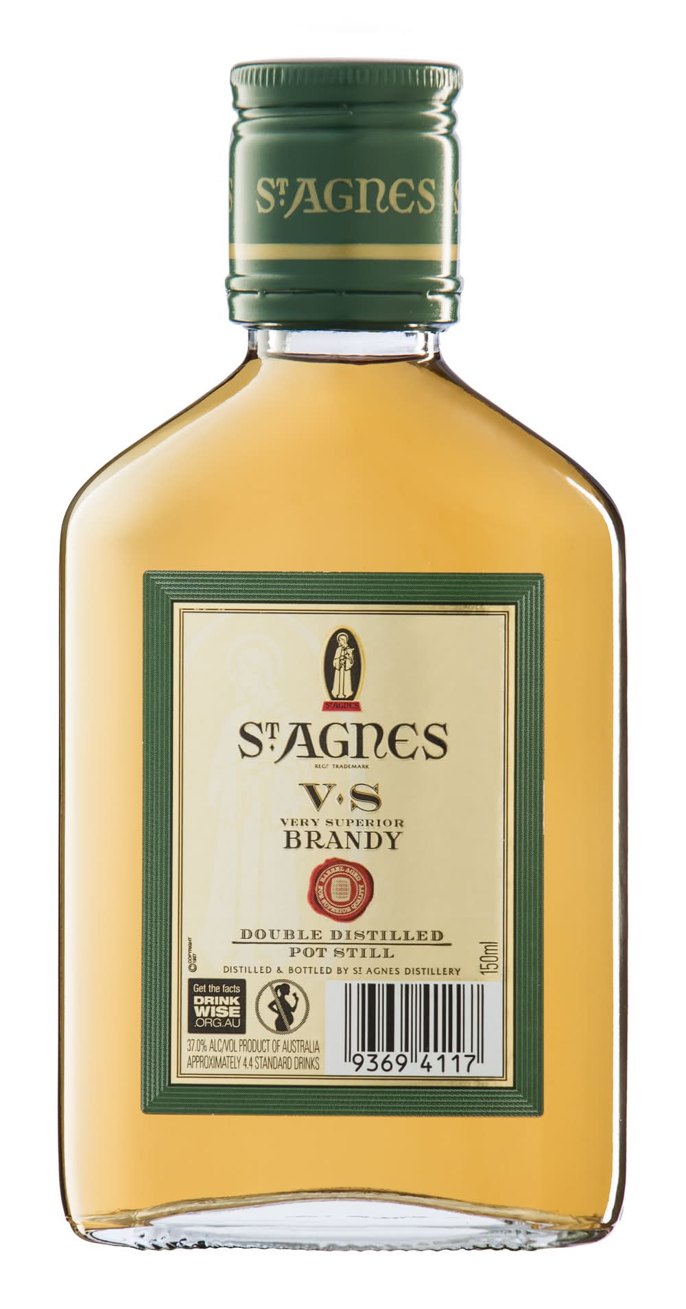 St Agnes Double Distilled Pot Still Vs Brandy (150mL)