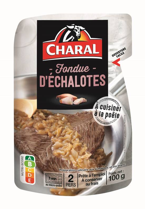 Charal - Sauce fondue d'échalotes